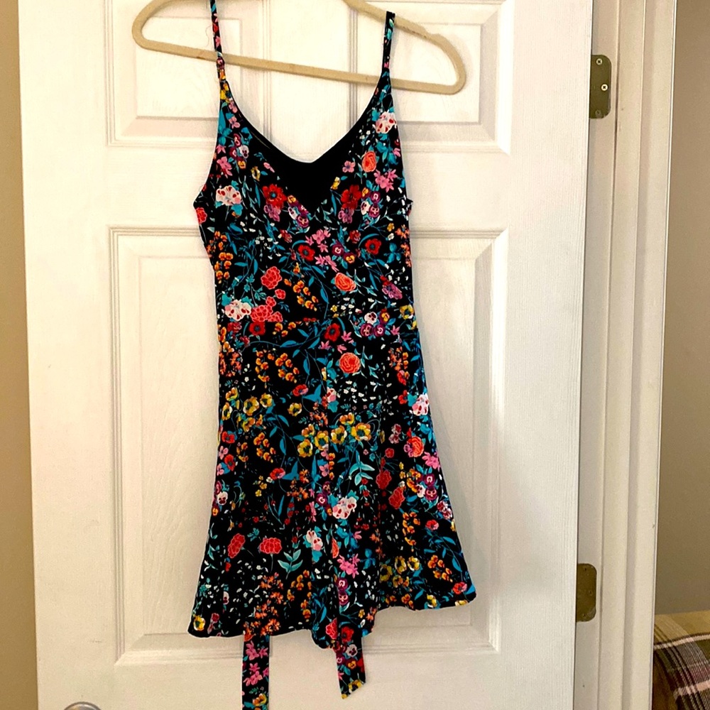 Express Floral dress skort